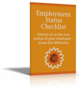 Employment status checklist 3d